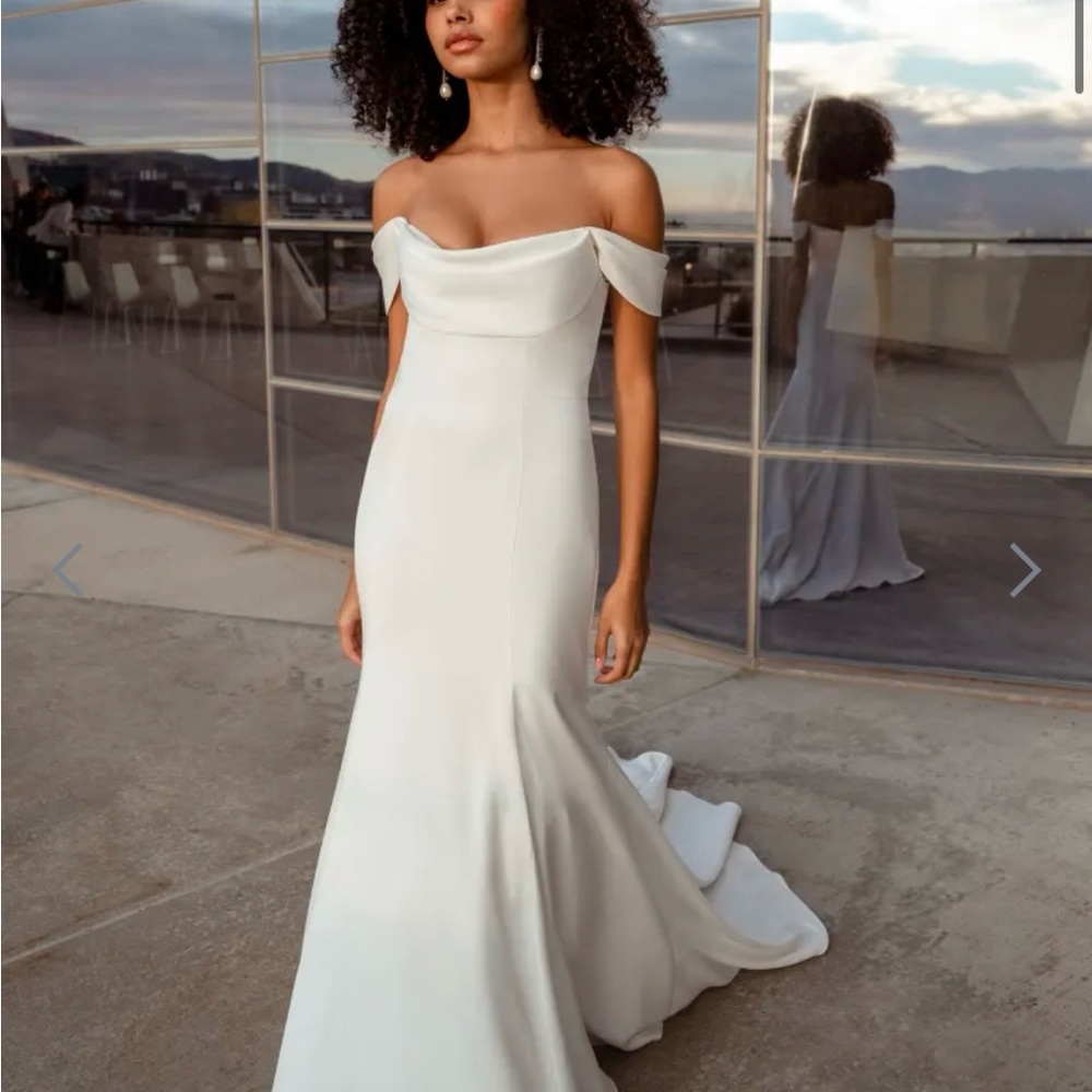 Jenny Yoo Meredith Gown with Sleeves